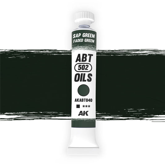 AK Interactive ABT 502: Sap Green / Faded Green 20ml Oil Paint AK Interactive