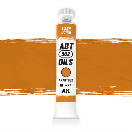 AK Interactive ABT 502: Flesh Ocher 20ml Oil Paint AK Interactive