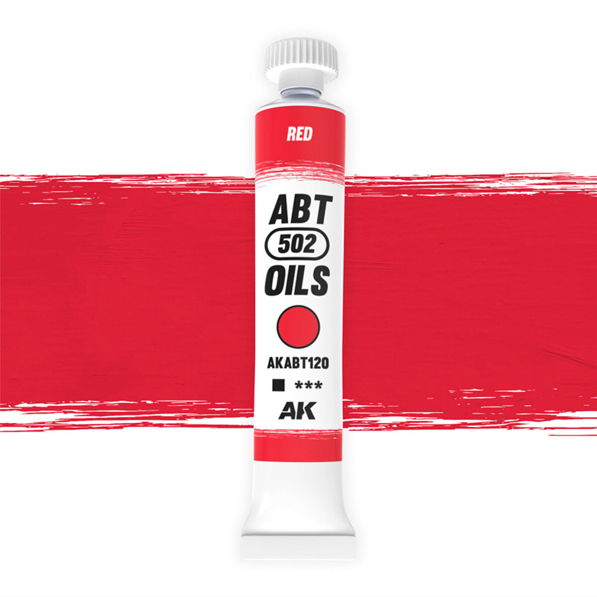 AK Interactive ABT 502: Red 20ml Oil Paint AK Interactive