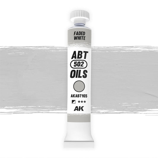 AK Interactive ABT 502: Faded White 20ml Oil Paint AK Interactive