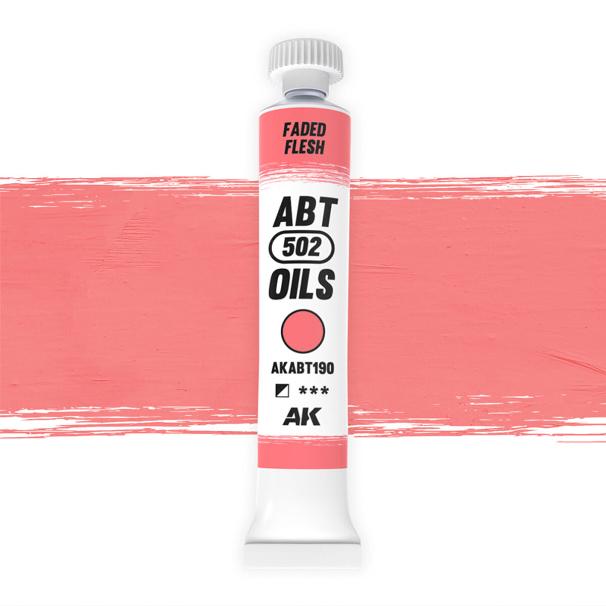 AK Interactive ABT 502: Faded Flesh 20ml Oil Paint AK Interactive