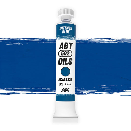 AK Interactive ABT 502: Intense Blue 20ml Oil Paint AK Interactive