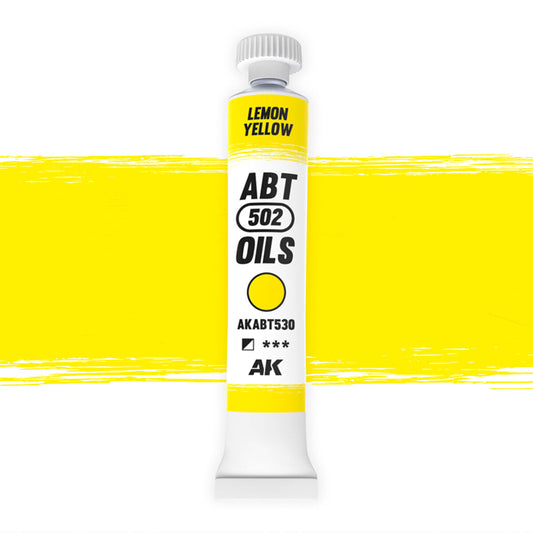 AK Interactive ABT 502: Lemon Yellow 20ml Oil Paint AK Interactive
