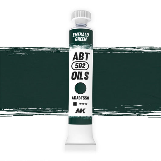 AK Interactive ABT 502: Emerald Green 20ml Oil Paint AK Interactive