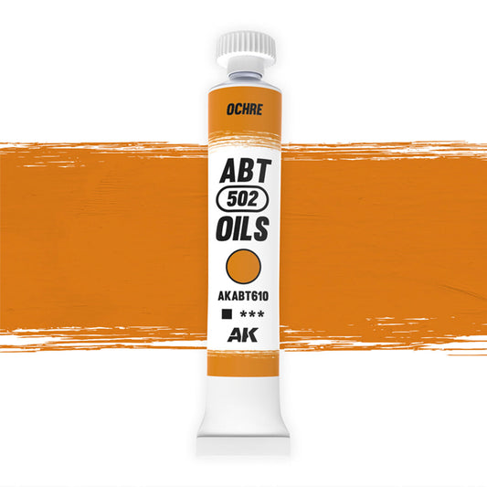 AK Interactive ABT 502: Ochre 20ml Oil Paint AK Interactive