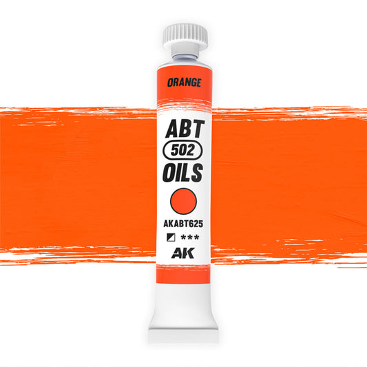 AK Interactive ABT 502: Orange 20ml Oil Paint AK Interactive