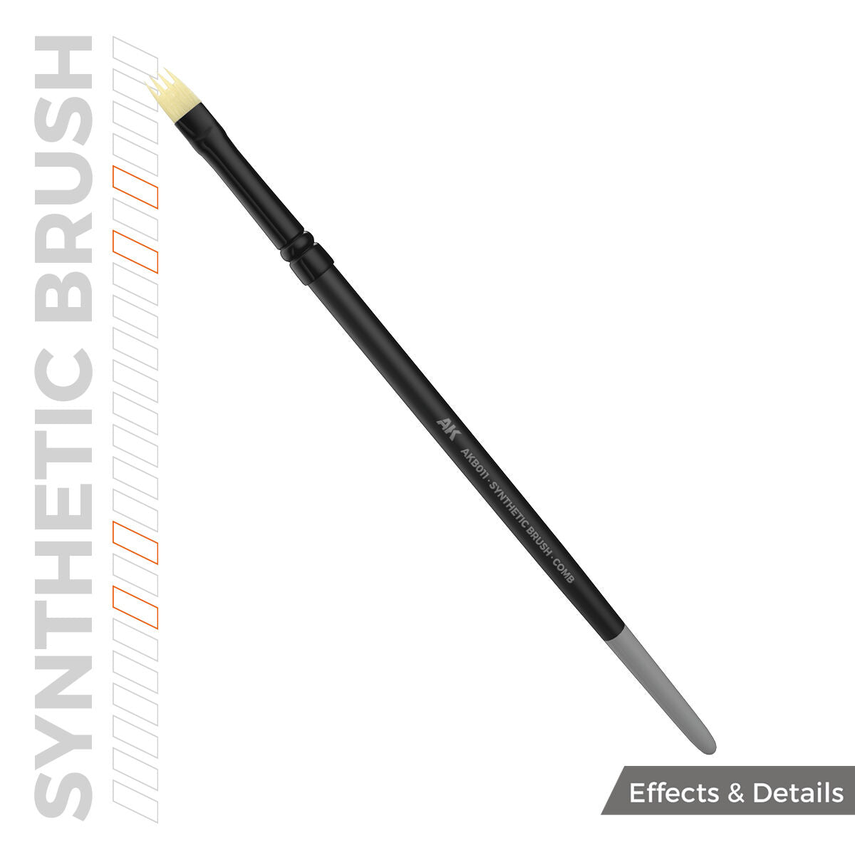 AK Interactive Synthetic Brush - Comb AK Interactive