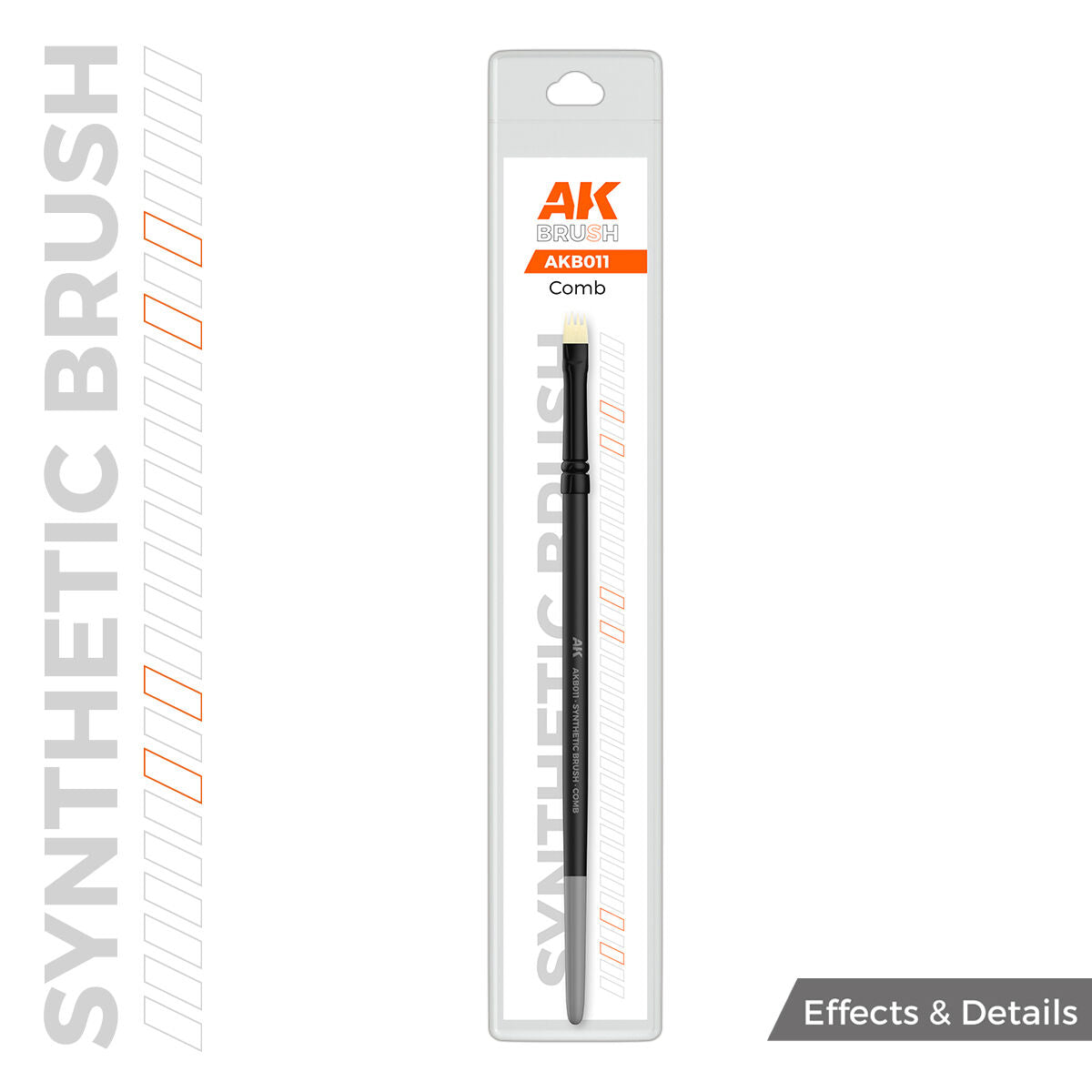 AK Interactive Synthetic Brush - Comb AK Interactive