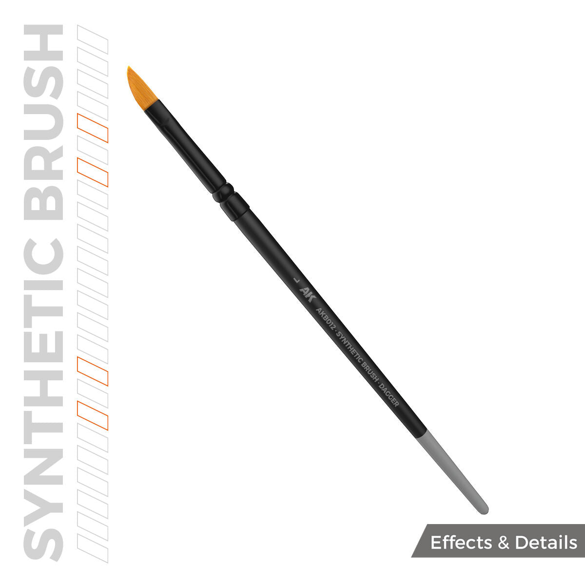 AK Interactive Synthetic Brush - Dagger L AK Interactive