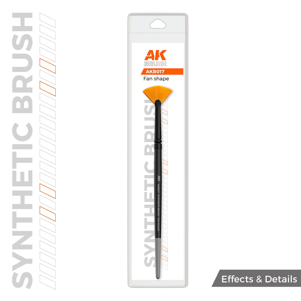 AK Interactive Synthetic Brush - Fan Shape AK Interactive