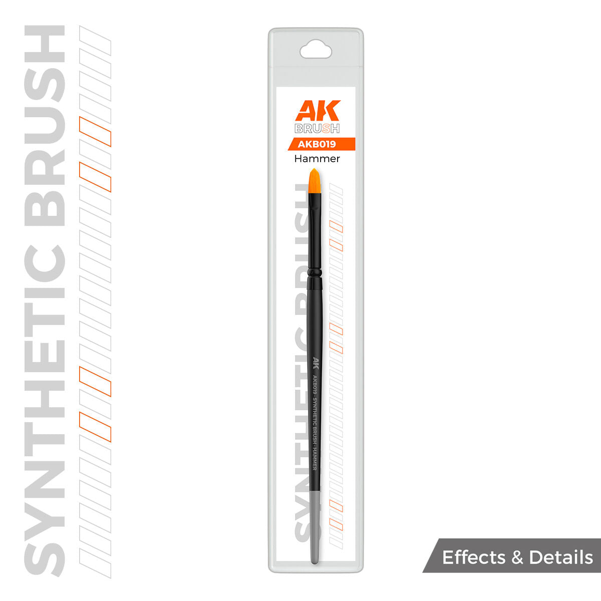 AK Interactive Synthetic Brush - Hammer AK Interactive