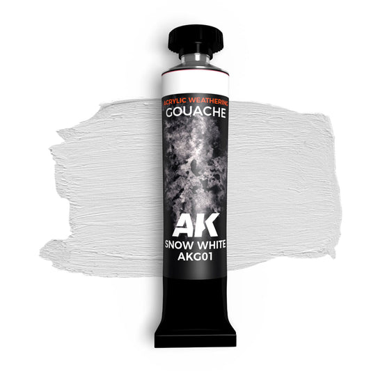 AK Interactive Gouache: Snow White - 20ml AK Interactive