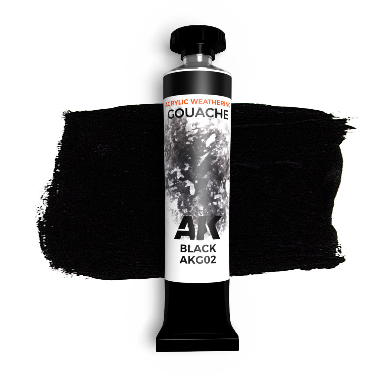 AK Interactive Gouache: Black - 20ml AK Interactive