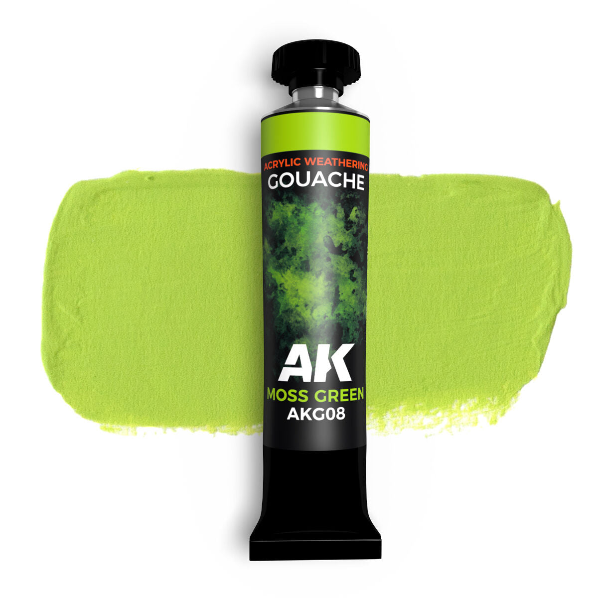 AK Interactive Gouache: Moss Green - 20ml AK Interactive