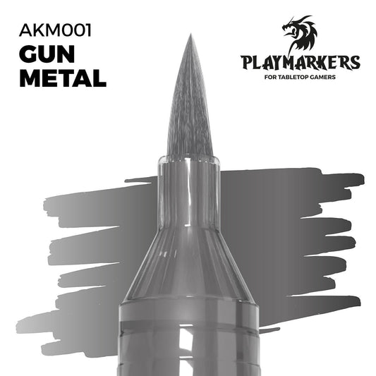 AK Interactive Playmarkers: Gun Metal - Acrylic Paint Marker AK Interactive