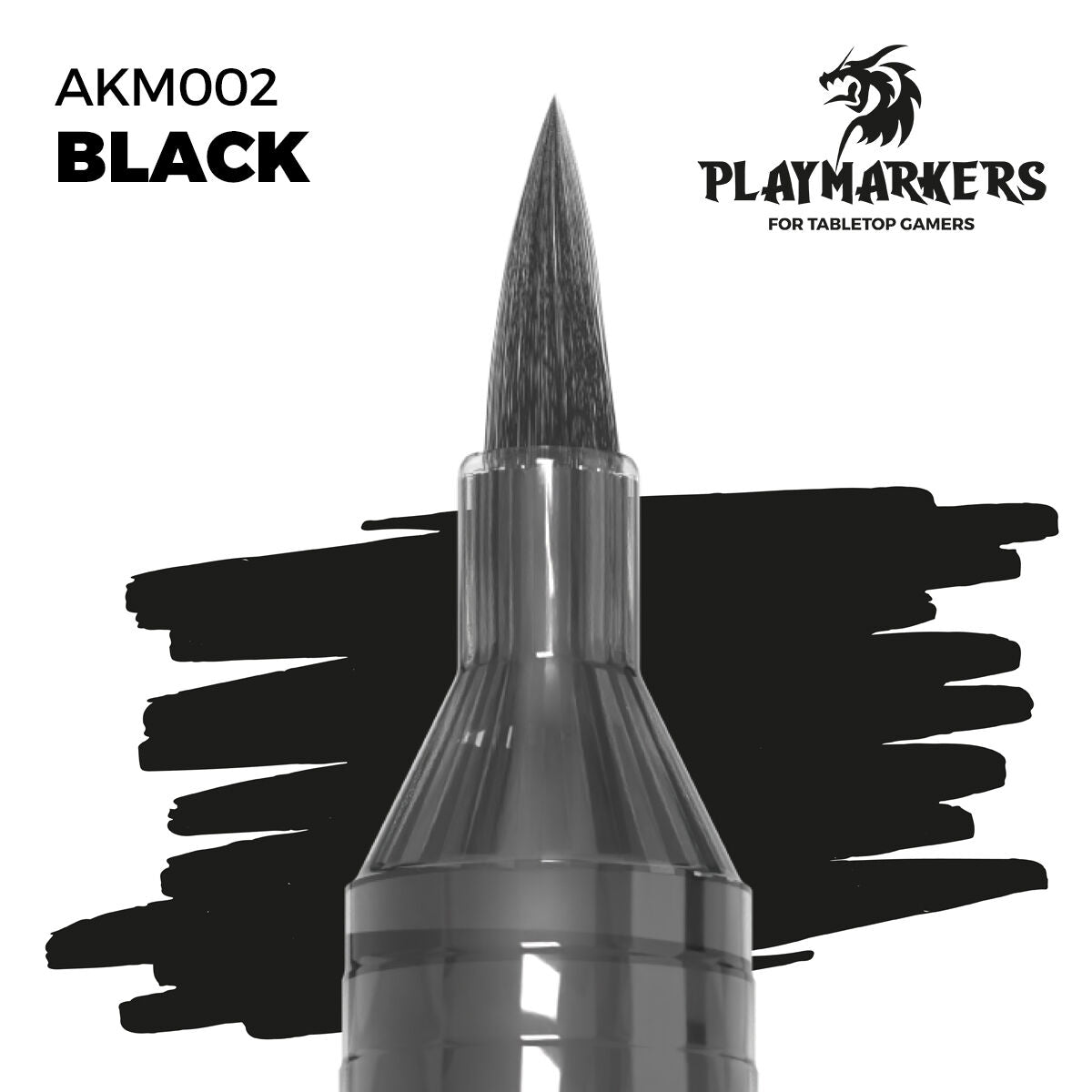 AK Interactive Playmarkers: Black - Acrylic Paint Marker AK Interactive