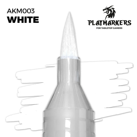 AK Interactive Playmarkers: White - Acrylic Paint Marker AK Interactive