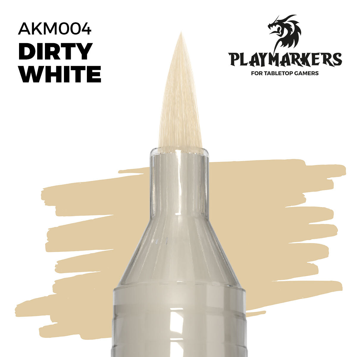AK Interactive Playmarkers: Dirty White - Acrylic Paint Marker AK Interactive