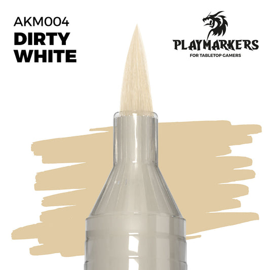 AK Interactive Playmarkers: Dirty White - Acrylic Paint Marker AK Interactive