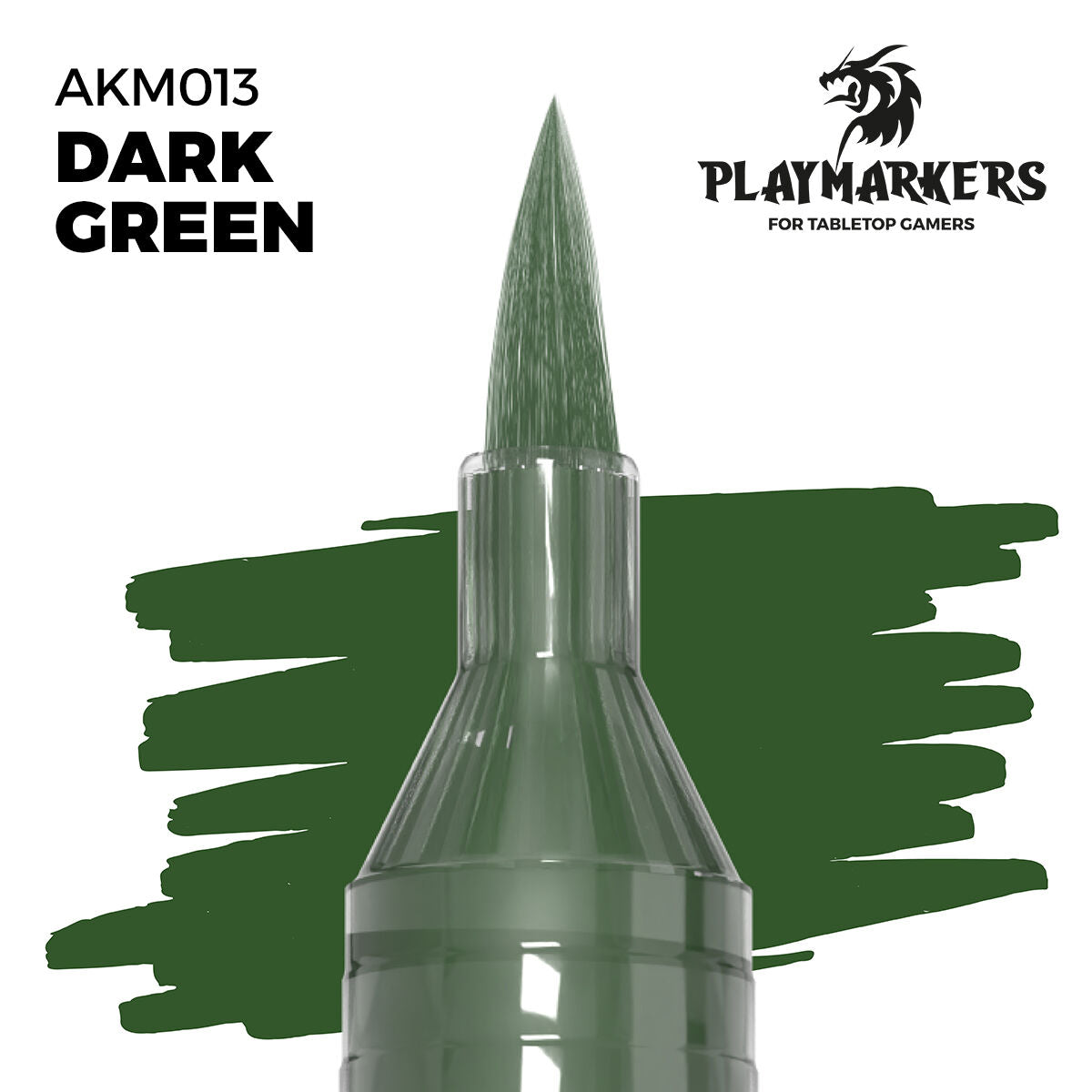 AK Interactive Playmarkers: Dark Green - Acrylic Paint Marker AK Interactive