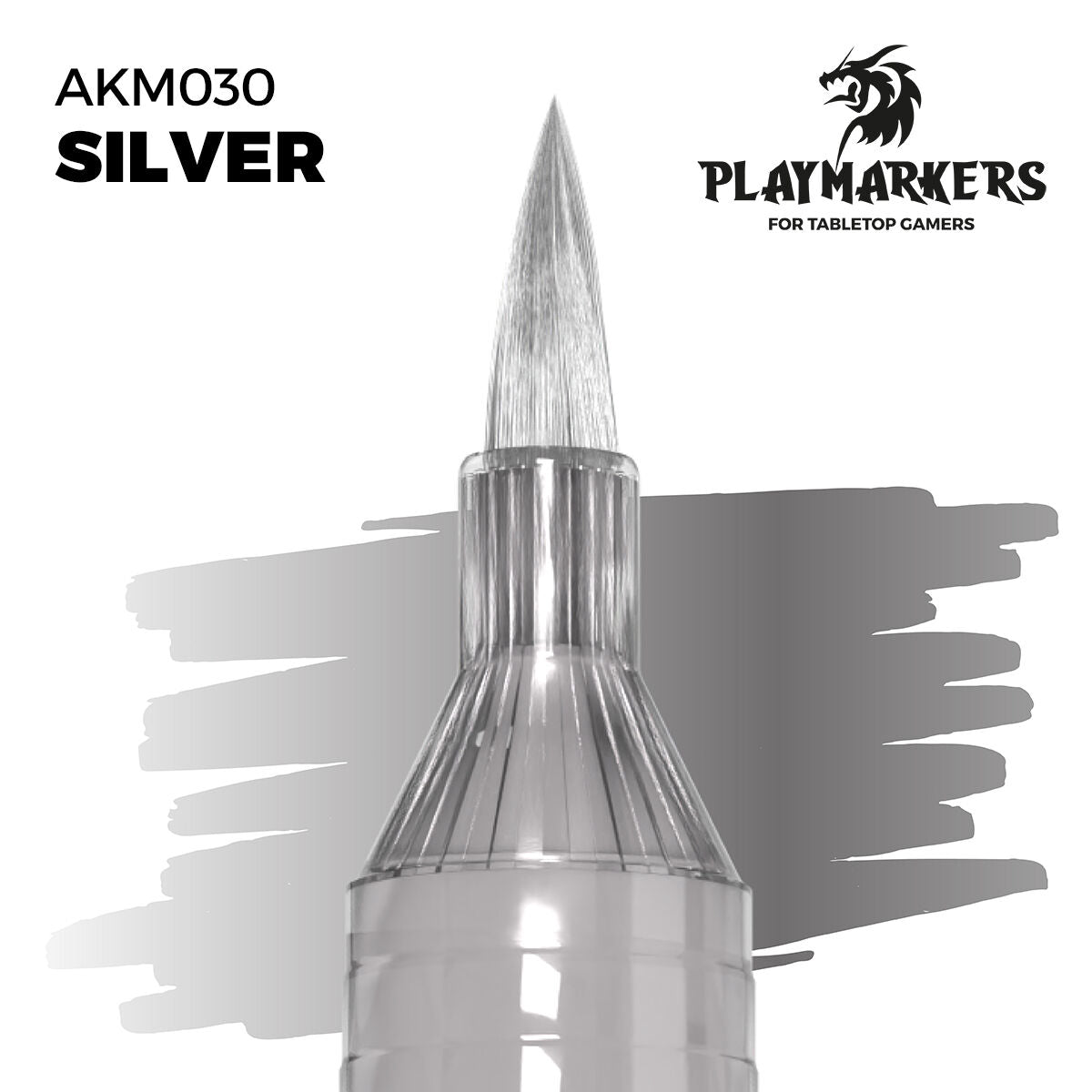 AK Interactive Playmarkers: Silver - Acrylic Paint Marker AK Interactive