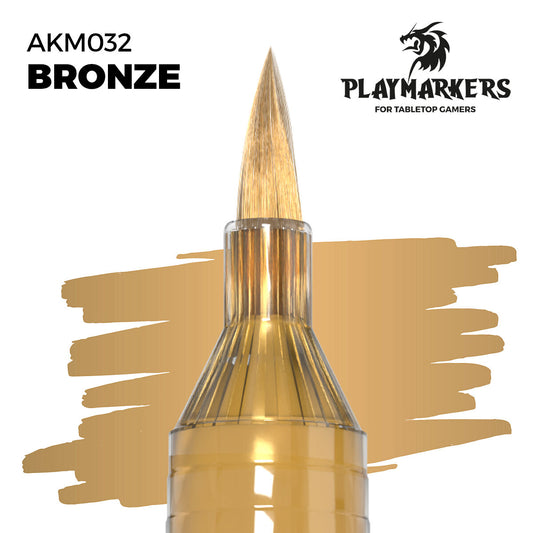 AK Interactive Playmarkers: Bronze - Acrylic Paint Marker AK Interactive