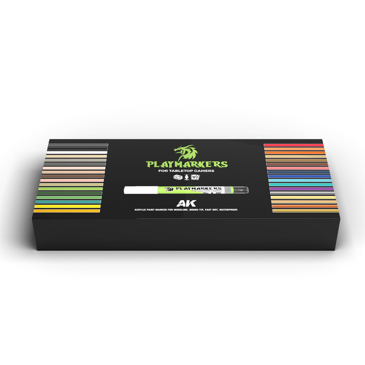 AK Interactive Playmarkers: Special Box Full Range 34 Colour Set AK Interactive