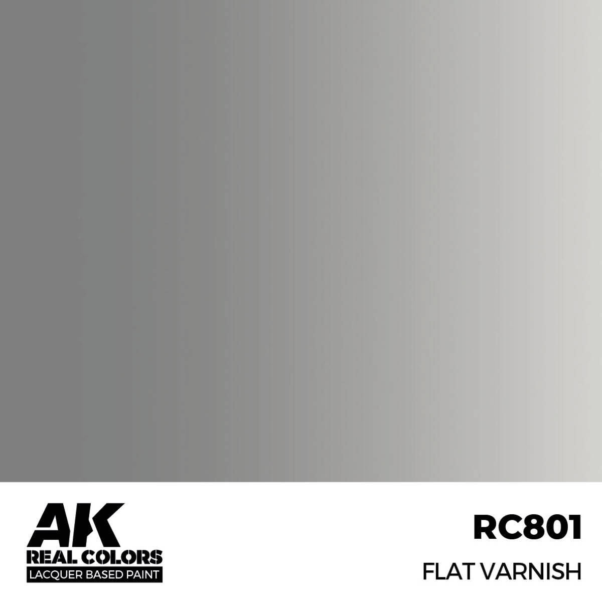 AK Interactive Real Colors: Flat Varnish - 17ml Lacquer Paint AK Interactive