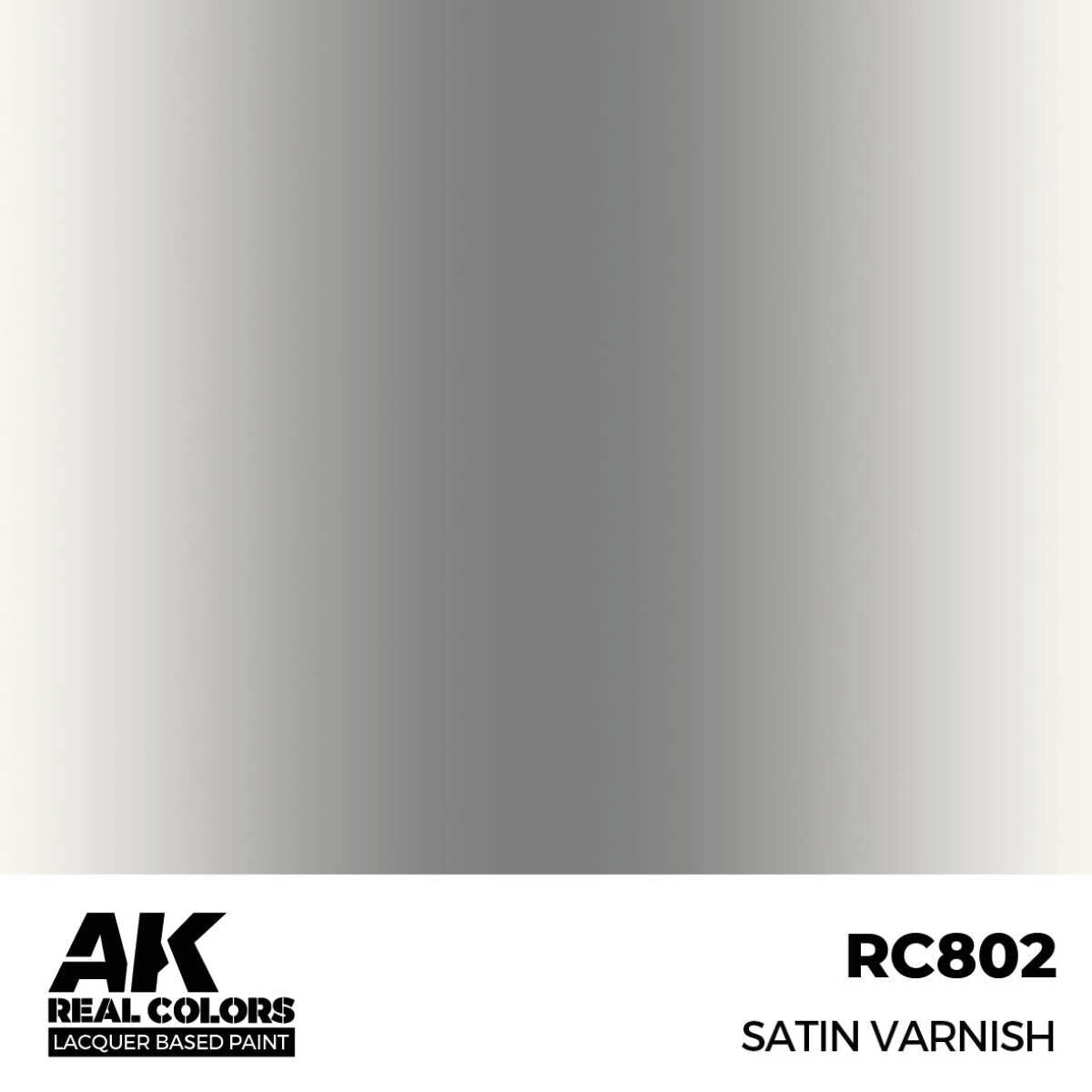 AK Interactive Real Colors: Satin Varnish - 17ml Lacquer Paint AK Interactive