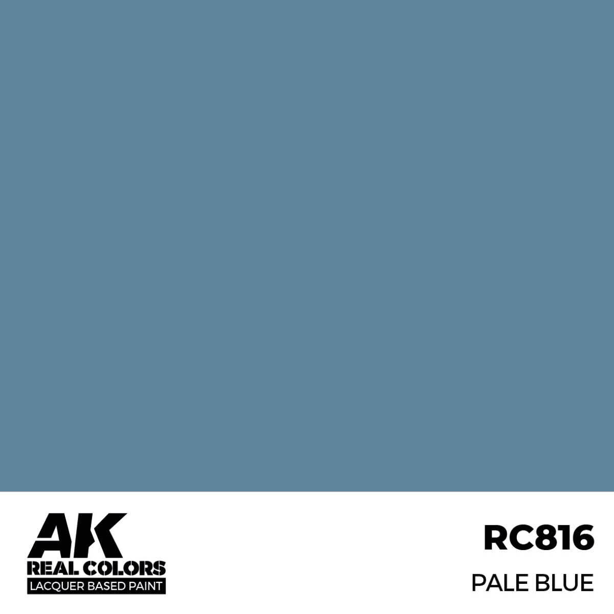 AK Interactive Real Colors: Pale Blue - 17ml Lacquer Paint AK Interactive
