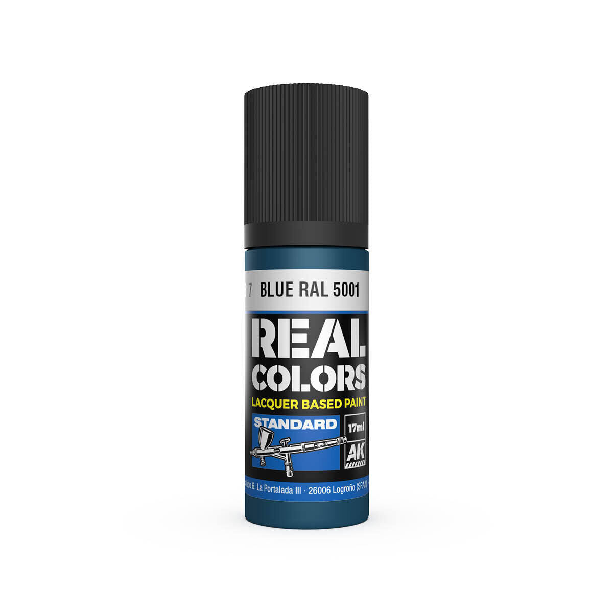 AK Interactive Real Colors: Blue RAL 5001 - 17ml Lacquer Paint AK Interactive