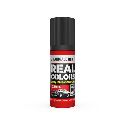 AK Interactive Real Colors: Panigale Red - 17ml Lacquer Paint AK Interactive