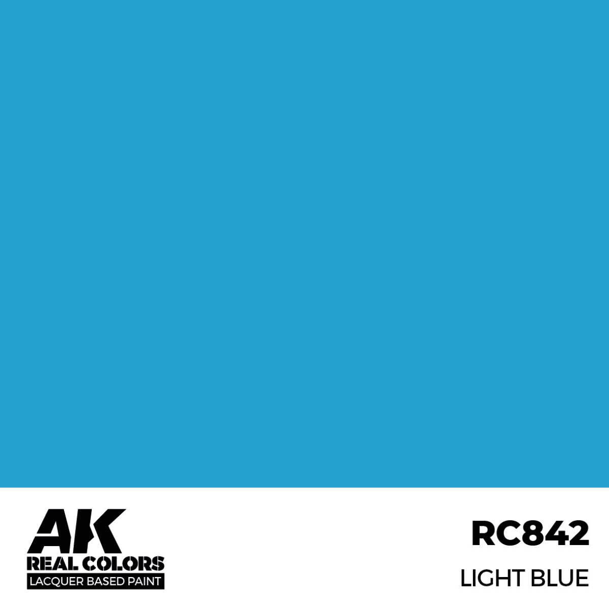 AK Interactive Real Colors: Light Blue - 17ml Lacquer Paint AK Interactive