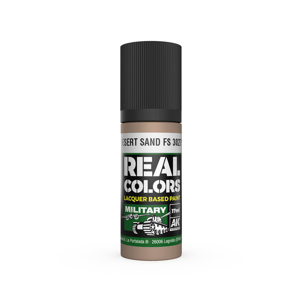 AK Interactive Real Colors: Desert Sand FS 30279 - 17ml Lacquer Paint AK Interactive