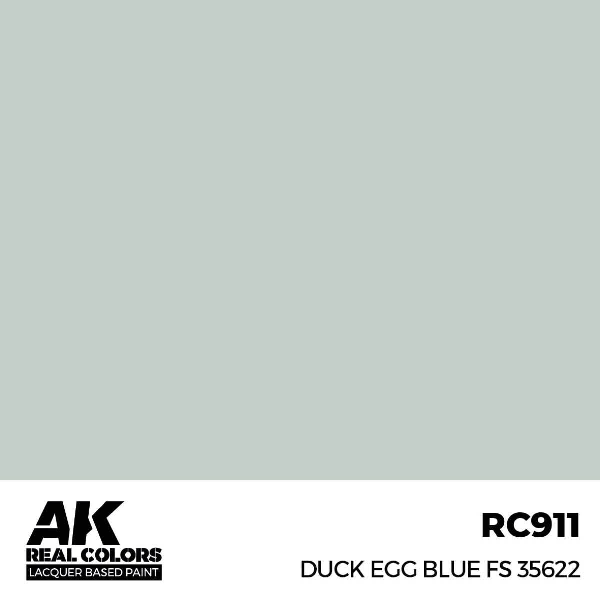 AK Interactive Real Colors: Duck Egg Blue FS 35622 - 17ml Lacquer Paint AK Interactive