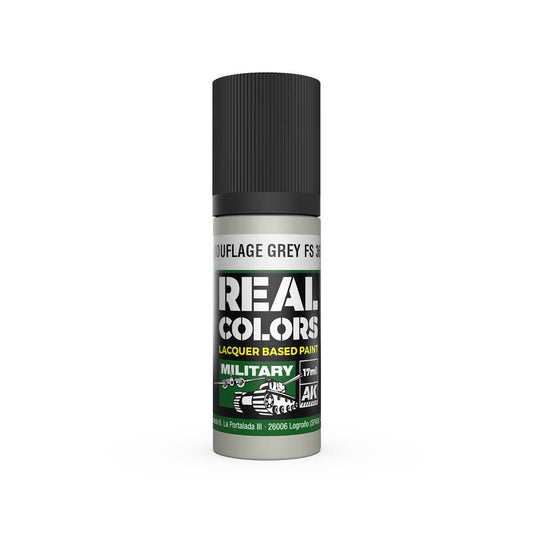 AK Interactive Real Colors: Camouflage Grey FS 36622 - 17ml Lacquer Paint AK Interactive