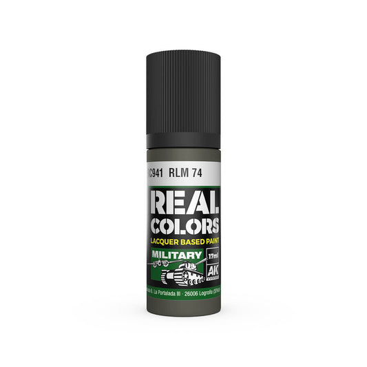 AK Interactive Real Colors: RLM 74 - 17ml Lacquer Paint AK Interactive