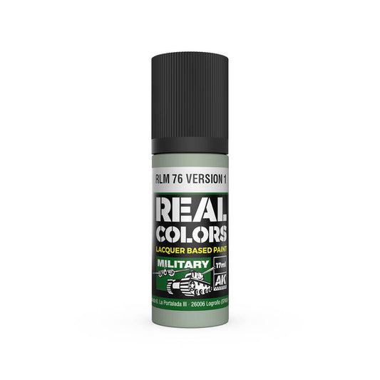 AK Interactive Real Colors: RLM 76 Version 1 - 17ml Lacquer Paint AK Interactive