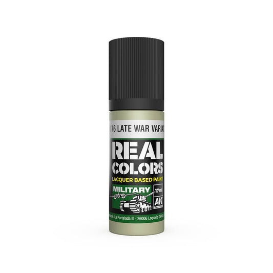 AK Interactive Real Colors: RLM 76 Late War Variation - 17ml Lacquer Paint AK Interactive