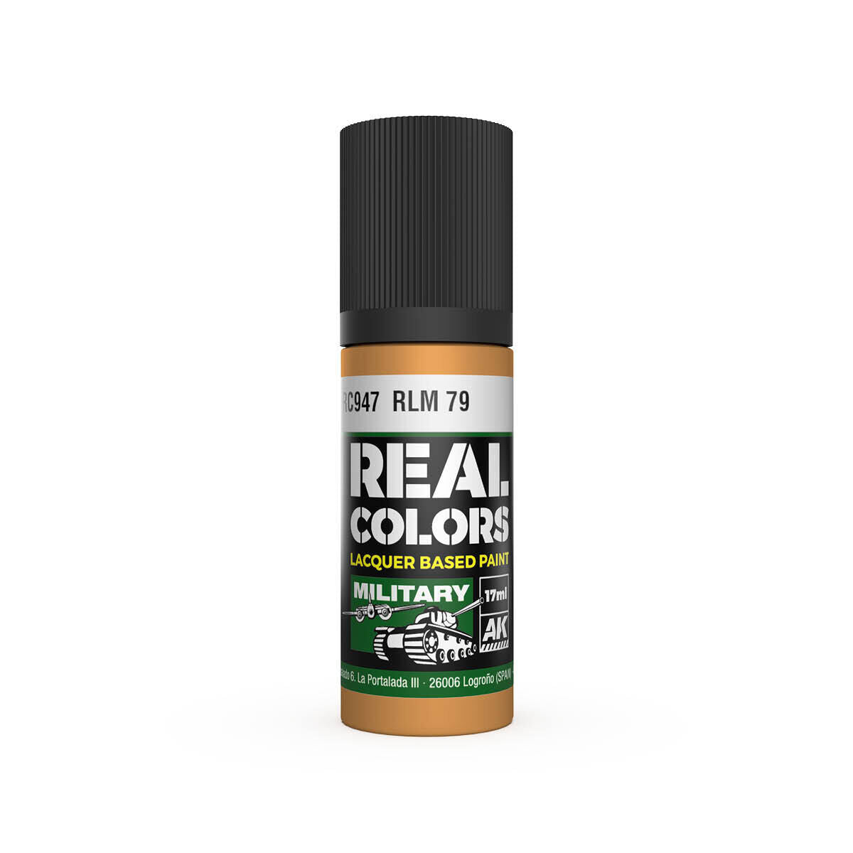 AK Interactive Real Colors: RLM 79 - 17ml Lacquer Paint AK Interactive