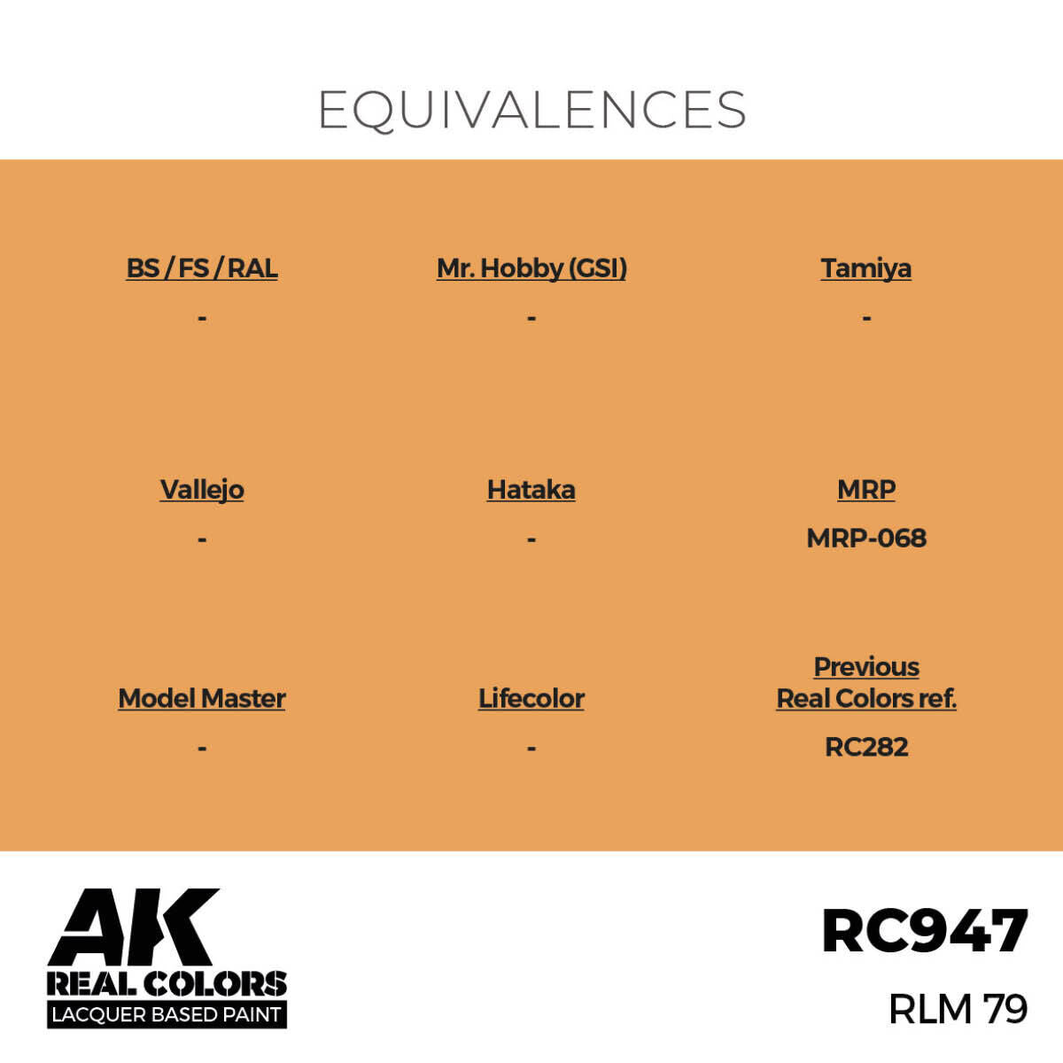 AK Interactive Real Colors: RLM 79 - 17ml Lacquer Paint AK Interactive