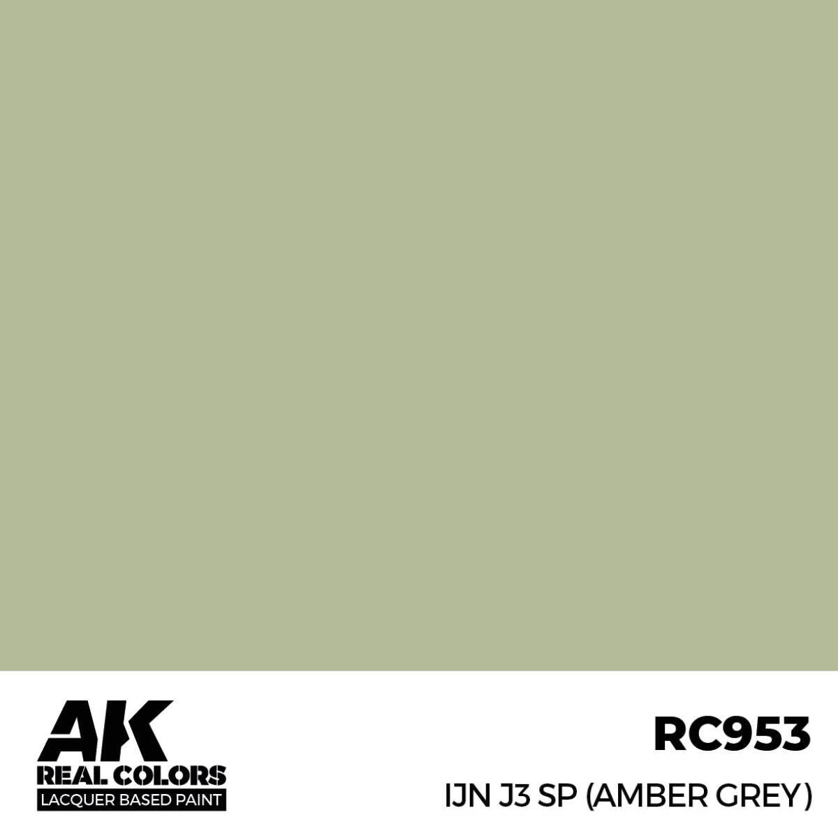 AK Interactive Real Colors: IJN J3 SP (Amber Grey) - 17ml Lacquer Paint AK Interactive