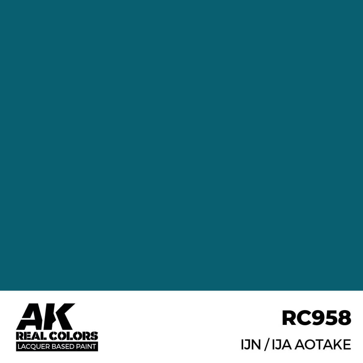 AK Interactive Real Colors: IJN / IJA Aotake - 17ml Lacquer Paint AK Interactive