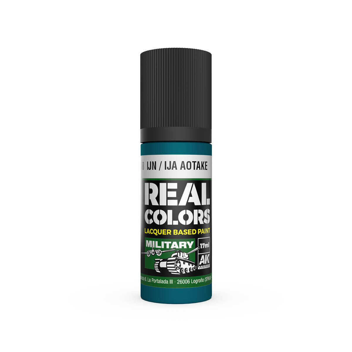 AK Interactive Real Colors: IJN / IJA Aotake - 17ml Lacquer Paint AK Interactive