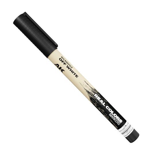 AK Interactive Real Colors Markers: Off White - Acrylic Paint Marker AK Interactive