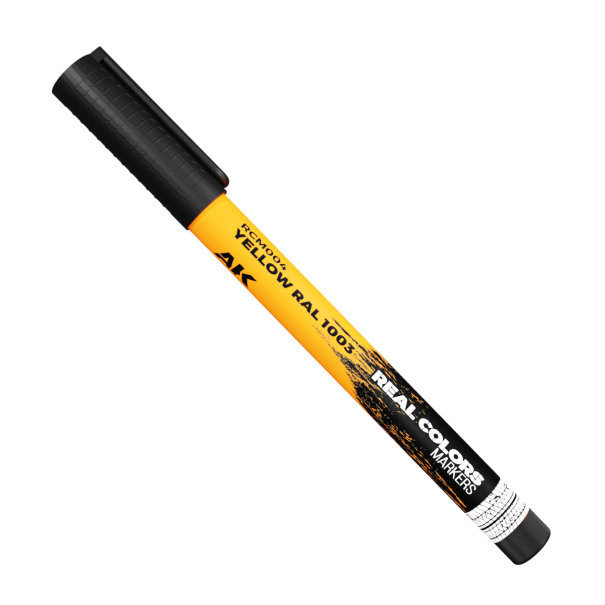 AK Interactive Real Colors Markers: Yellow RAL 1003 - Acrylic Paint Marker AK Interactive