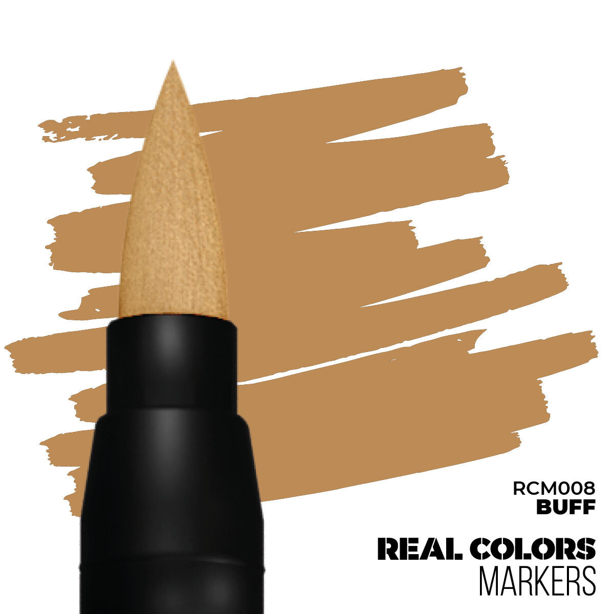 AK Interactive Real Colors Markers: Buff - Acrylic Paint Marker AK Interactive