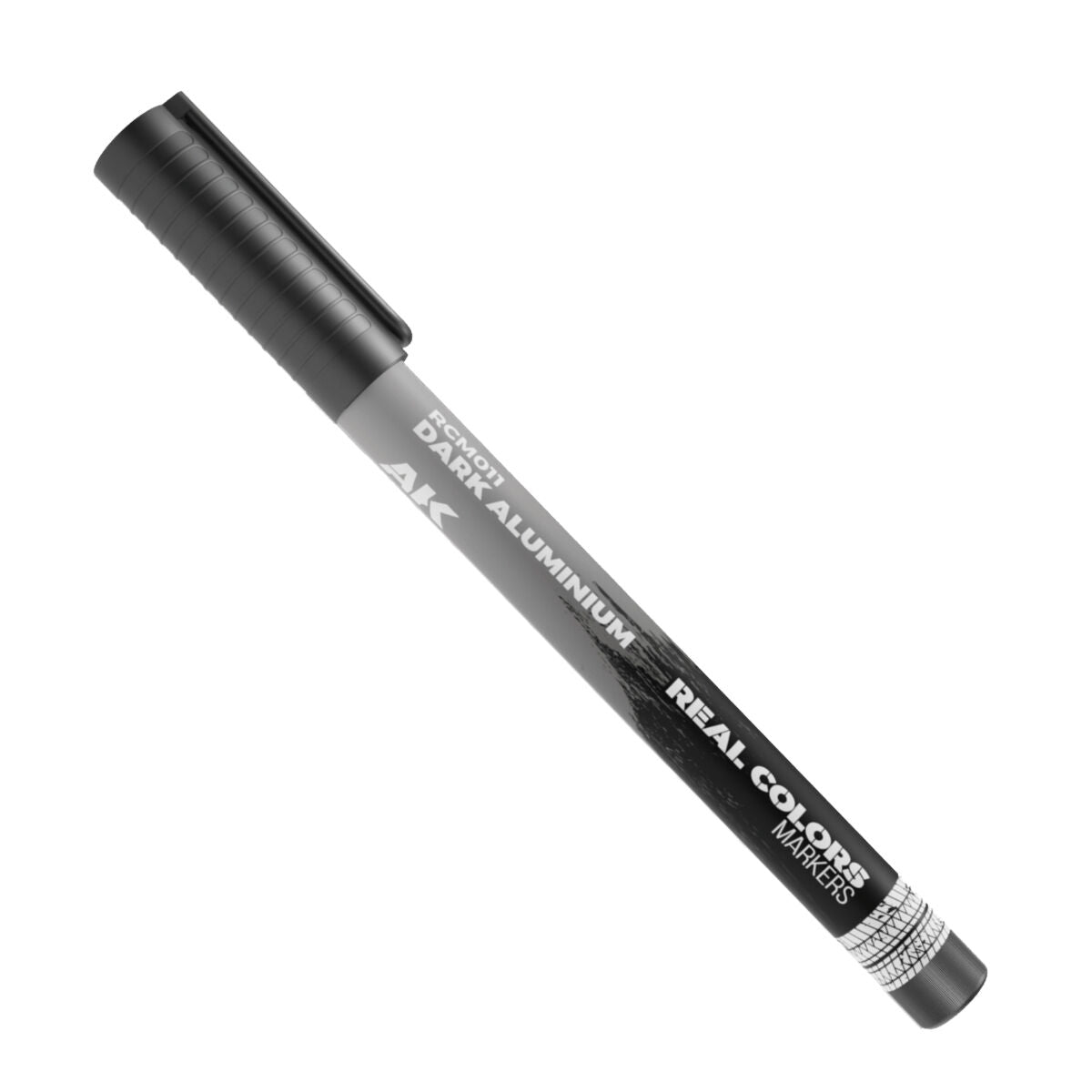 AK Interactive Real Colors Markers: Dark Aluminium - Acrylic Paint Marker AK Interactive