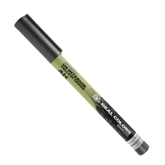 AK Interactive Real Colors Markers: US Interior Yellow Green - Acrylic Paint Marker AK Interactive