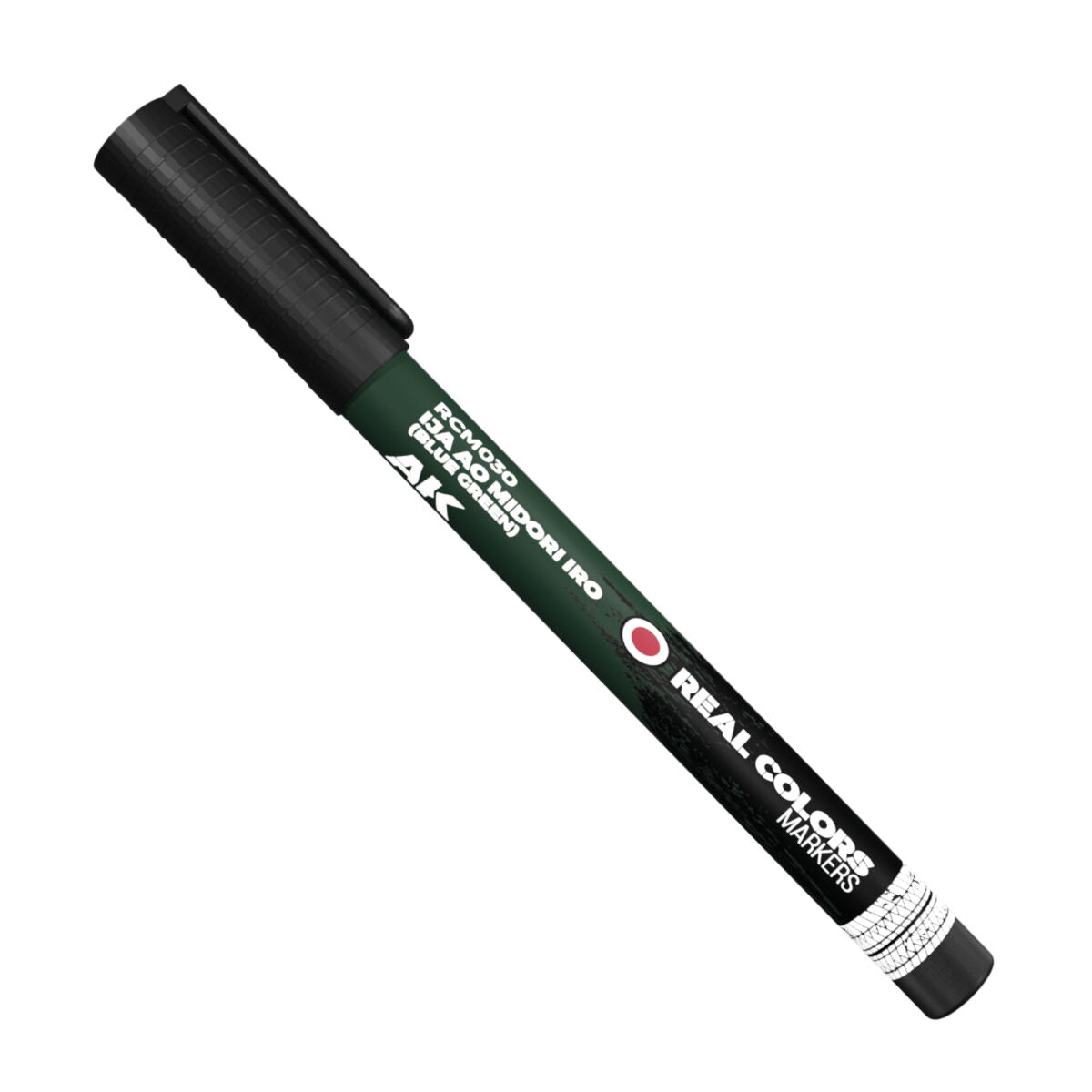 AK Interactive Real Colors Markers: IJA Ao Midori IRO (Blue Green) - Acrylic Paint Marker AK Interactive